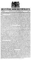 De Curacaosche Courant (21 October 1843)