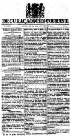 De Curacaosche Courant (4 November 1843)