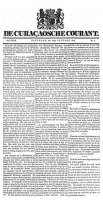 De Curacaosche Courant (6 Januari 1844)