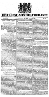 De Curacaosche Courant (20 April 1844)