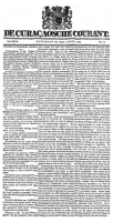 De Curacaosche Courant (27 April 1844)