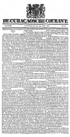 De Curacaosche Courant (4 Mei 1844)