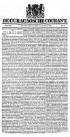 De Curacaosche Courant (19 October 1844)