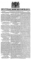 De Curacaosche Courant (1 Februari 1845)