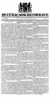 De Curacaosche Courant (27 Juni 1846)