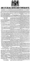 De Curacaosche Courant (6 November 1847)
