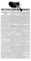 De Curacaosche Courant (17 Maart 1849)