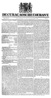 De Curacaosche Courant (18 Augustus 1849)