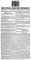 De Curacaosche Courant (22 September 1849)