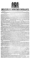 De Curacaosche Courant (29 September 1849)