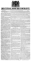 De Curacaosche Courant (6 October 1849)
