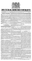 De Curacaosche Courant (8 December 1849)
