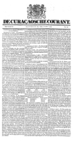 De Curacaosche Courant (15 Juni 1850)
