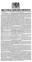 De Curacaosche Courant (14 September 1850)