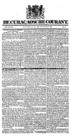 De Curacaosche Courant (12 October 1850)