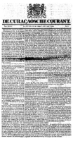 De Curacaosche Courant (25 Januari 1851)