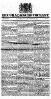 De Curacaosche Courant (18 October 1851)