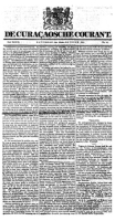 De Curacaosche Courant (25 October 1851)