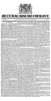 De Curacaosche Courant (3 Januari 1852)