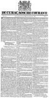 De Curacaosche Courant (10 Januari 1852)