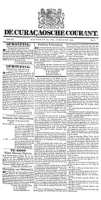 De Curacaosche Courant (17 Januari 1852)