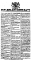 De Curacaosche Courant (13 Maart 1852)