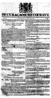 De Curacaosche Courant (8 Mei 1852)