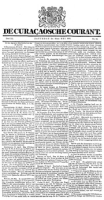De Curacaosche Courant (29 Mei 1852)