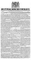 De Curacaosche Courant (4 September 1852)