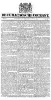 De Curacaosche Courant (25 September 1852)