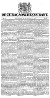 De Curacaosche Courant (2 October 1852)