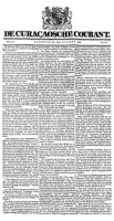 De Curacaosche Courant (9 October 1852)