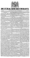 De Curacaosche Courant (16 October 1852)