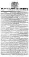 De Curacaosche Courant (23 October 1852)