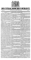 De Curacaosche Courant (9 April 1853)