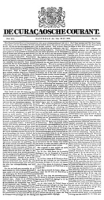 De Curacaosche Courant (7 Mei 1853)