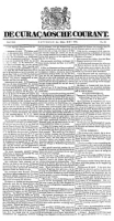 De Curacaosche Courant (28 Mei 1853)