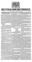 De Curacaosche Courant (15 October 1853)