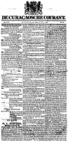 De Curacaosche Courant (22 April 1854)