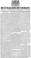 De Curacaosche Courant (5 Augustus 1854)