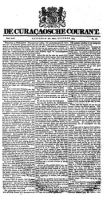 De Curacaosche Courant (28 October 1854)