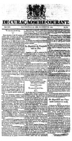 De Curacaosche Courant (11 November 1854)