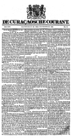 De Curacaosche Courant (25 November 1854)