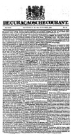 De Curacaosche Courant (6 October 1855)