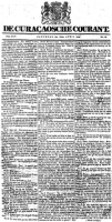 De Curacaosche Courant (19 April 1856)