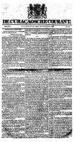 De Curacaosche Courant (22 November 1856)