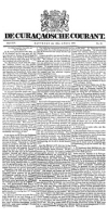 De Curacaosche Courant (18 April 1857)