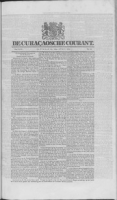 De Curacaosche Courant (10 April 1858)
