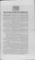 De Curacaosche Courant (17 April 1858)