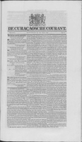 De Curacaosche Courant (1 Mei 1858)